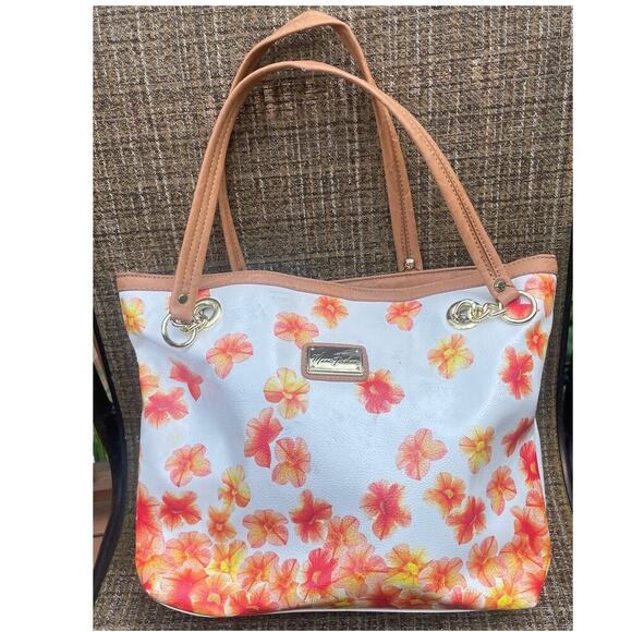 Marc Fisher Spring Bouquet Floral Tote - Picture 16 of 16